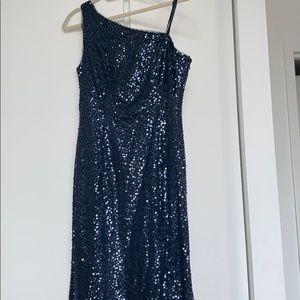 Navy Blue Gown